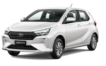 Toyota Agya or Similar (5 Seater, Compact Car)